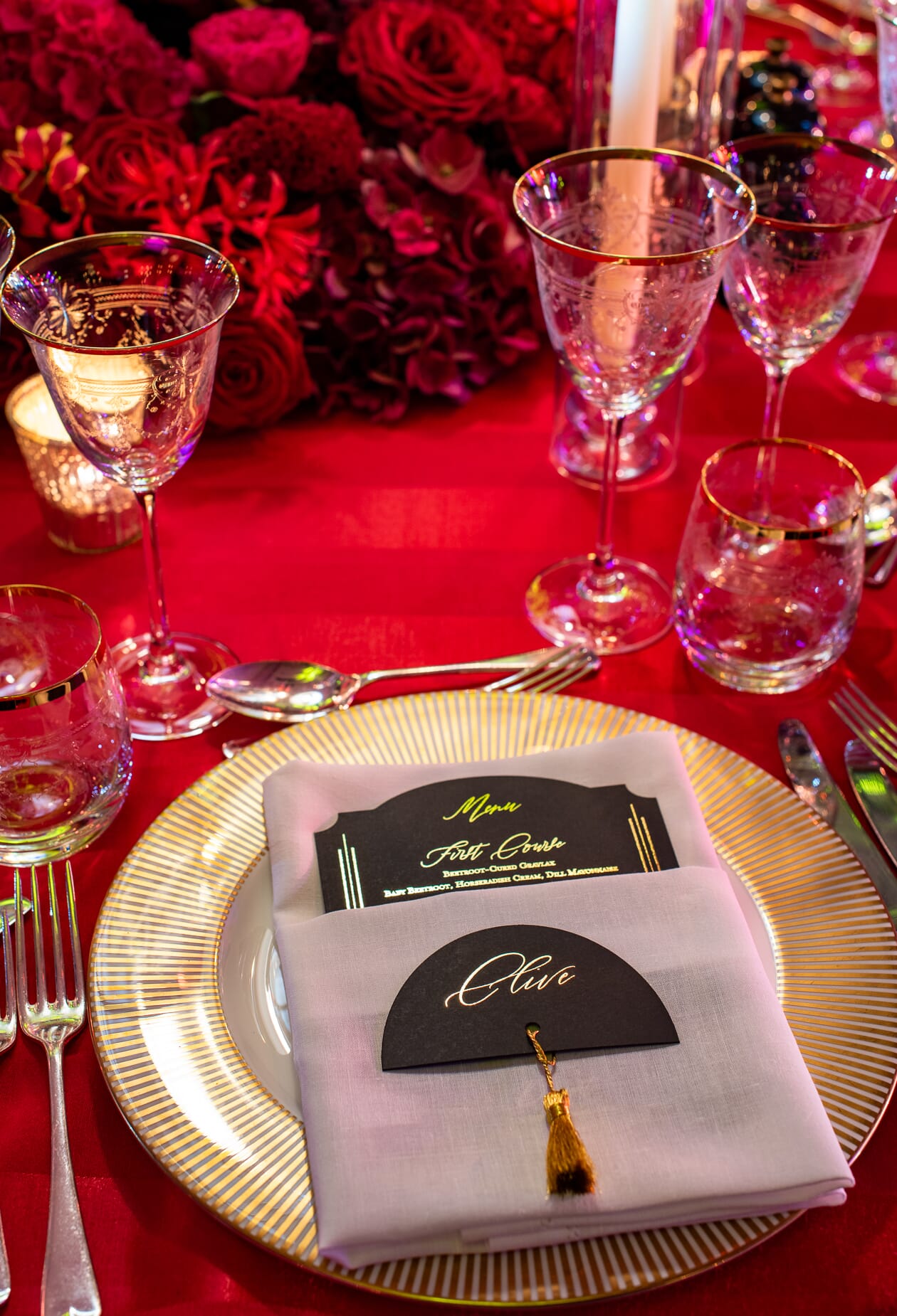 Moulin Rouge themed party in London